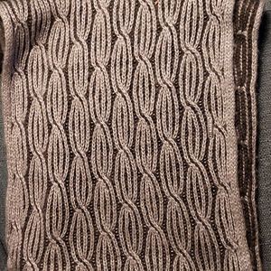 Glittery Calvin Klein Infinity Scarf